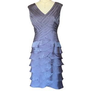 🪻HOST PICK🪻 Adriana Papell Tiered Ruffle Evening Dress